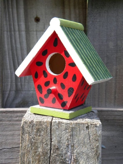 27 birdhouses, amelyek képesek, hogy egy mosolyt