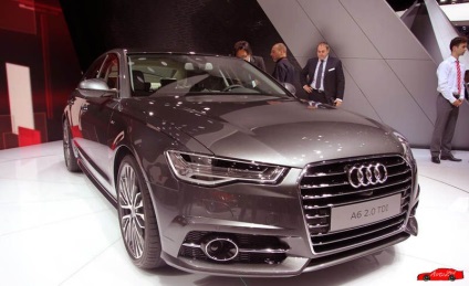 Audi A6 áttervezett 2015-ben az új fényszórók és a fejlett multimédiás rendszer