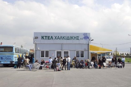 Buszjárat Thesszalonikiben Chalkidiki (KTEL Chalkidiki) Buszjárat Thesszalonikiben Halkidiki