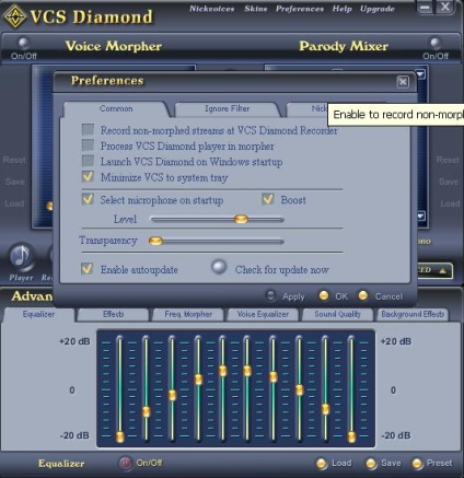 Av hang váltó gyémánt 2009 Audio Editor
