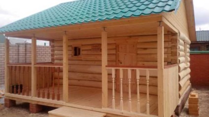 Szauna pavilon egy fedél alatt vetíti egy csomó fotó és videó (projektek) Szauna pavilon egy fedél alatt vetíti egy csomó fotó és videó