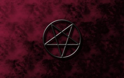 Fekete pentagram ördög érték Leírás Witch