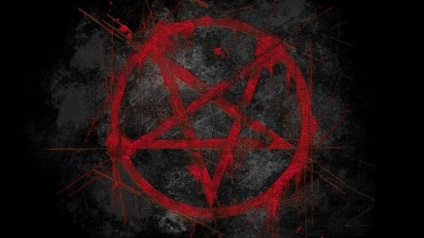 Fekete pentagram ördög érték Leírás Witch