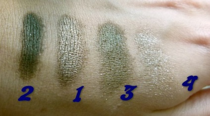 Clarins négyszínű ásványi szemhéjfesték ombre min - Rale 4 couleurs, №11 erdő