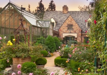Cottage egy angol stílusú kert az angol stílus