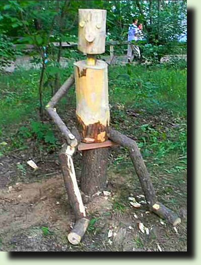 Fa ember a kertben saját kezűleg, amely a saját kezét () Fa ember a kertben saját kezűleg, amely a saját kezét