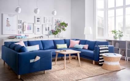 IKEA kanapék - fotó katalógus 50 design a kihúzható IKEA