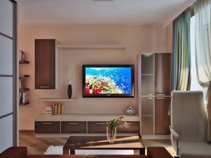 Tervezés kis apartman - a legjobb képek a belső gondolatok (ötletek) Tervezze kis lakások - a legjobb fotó ötletek belső