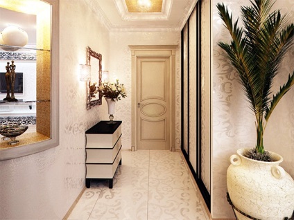 A design a csarnok a lakásban (30 fotó) Gyönyörű belső terek