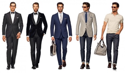Dress code férfiak - vizsgálják a stílus ruházat