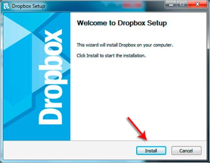 Dropbox telepítése, regisztráció, beállítás és üzemeltetés