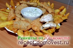 Fish and chips (hal és chips) - fish and chips angol - receptek domovesta