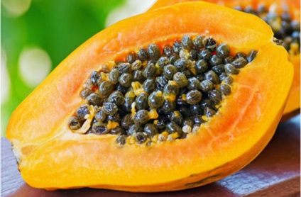 Fruit papaya fotó, hasznos tulajdonságok, kár, hogy az étkezési