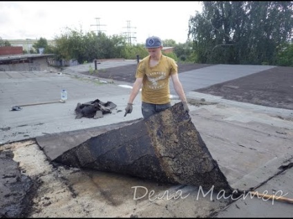 Vízszigetelése egy garázs tető, a padló, a falak