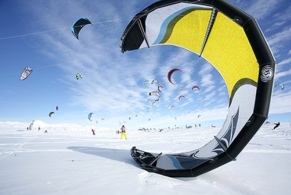 Mi ez a felszerelés snowkiting