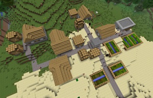 Hogyan lehet gyorsan megtalálni a falu Minecraft, számítógép válaszok