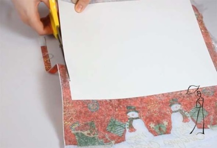 Hogyan készítsünk egy design papír 5 percig