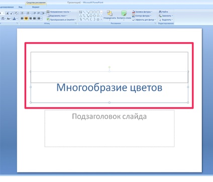 Hogyan készítsünk egy bemutatót a PowerPoint (bal egérgombbal) Hogyan készítsünk egy bemutatót a PowerPoint