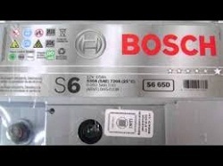 Hogyan töltse fel az akkumulátort bosch s6 60a