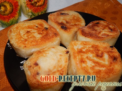 Lazy burgonya pogácsákat, rösztivel recept (lusta) Lazy burgonya sütemény recept sütemény burgonyával