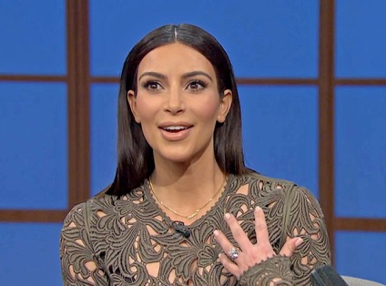 Kim Kardashian és Kanye West a borítón a magazin Anny Vintur közé Whisperer (cover) Kim Kardashian és Kanye West a borítón a magazin Anny Vintur kedvenc, pletyka