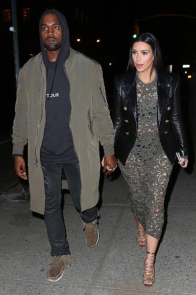 Kim Kardashian és Kanye West a borítón a magazin Anny Vintur közé Whisperer (Kanye) Kim Kardashian és Kanye West a borítón a magazin Anny Vintur kedvenc, pletyka
