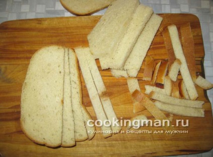 Szelet otthon - főzés férfiak részére (klasszikus recept) Szelet otthon - főzés a férfiak