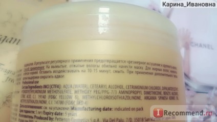 Hair maszk Argan kapous «arganoil» sorozat - „🌻🌼dostupnaya és hatékony