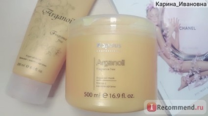 Hair maszk Argan kapous «arganoil» sorozat - „🌻🌼dostupnaya és hatékony