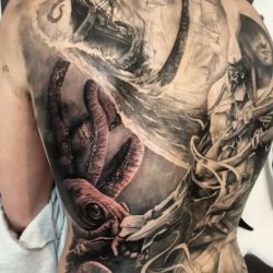Marine tetoválás azaz fotók, vázlatok