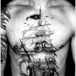 Морські татуювання значення, фото, ескізи 1