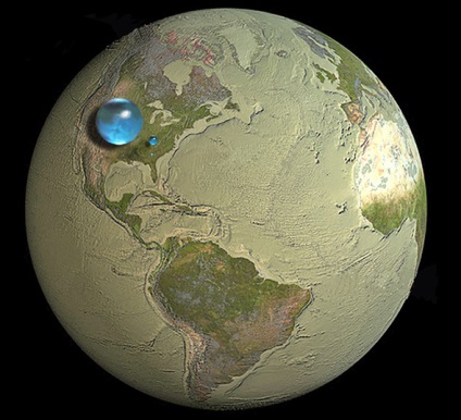 A sci-fi, mint amilyennek látszik, a föld víz nélkül