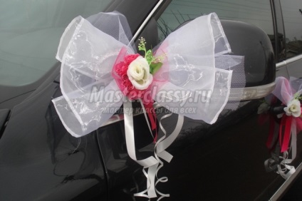 Autó dekoráció esküvőre lépésről lépésre - hogyan díszíteni egy esküvői autó kezük fotó, videó