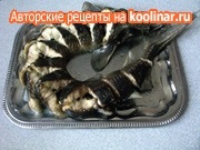 Sturgeon Királyilag gélesített lépésről lépésre recept fotók (recept) Sturgeon Királyilag gélesített lépésről lépésre recept fotók