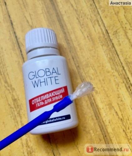 Fehérítő rendszer globális fehérre gladcor - «fehérítő fogak több árnyalattal segítségével