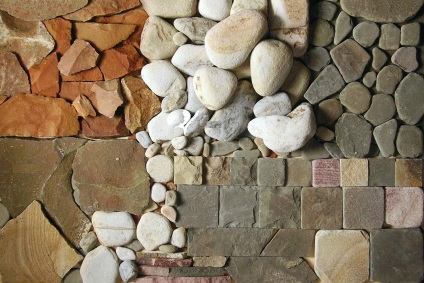 kő kivitelben zárt dekoratív