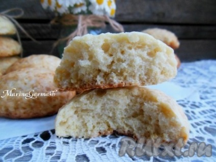 A cookie-k a sós a paradicsom - a recept egy fotó