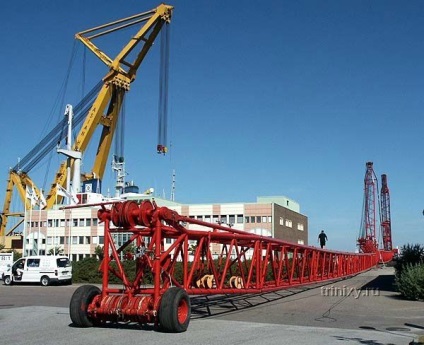 Szállítása a legnagyobb port daru (34 fotó) - triniksi (áthelyezve) Szállítása a legnagyobb port daru (34 fotó) - triniksi