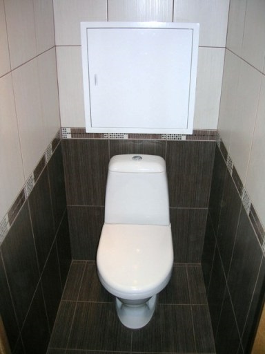 A wc (21 fotó), wc trim lapok szeretnék tenni a csempe a fürdőszobában