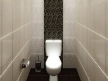 Csempe a WC (21 fotó), WC trim lapok szeretnék tenni a csempe a fürdőszobában
