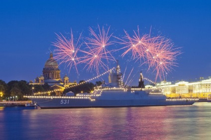 Program Navy Day 2017 Saint - Petersburg - cselekvési terv, tűzijáték