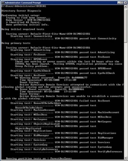 Munka diagnosztikai segédprogram tartományvezérlővel (1. rész) (IPv6) Munka diagnosztikai segédprogram tartományvezérlővel (1. rész)