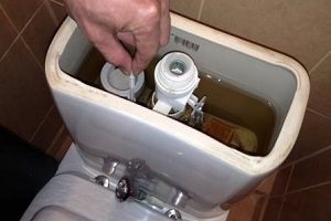 Beállítás szerelvények WC-tartály - alapvető szabályok
