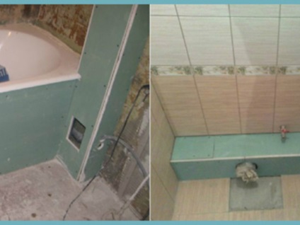 Javítások a fürdőszoba átalakítás a Hruscsov a lehetőség, hogy bővíteni a teret, fotó