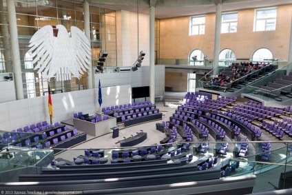 A Reichstag és a felirat belsejében a szovjet katonák