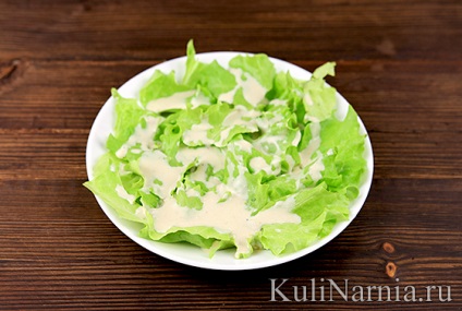 Cézár saláta garnélarák klasszikus egyszerű recept