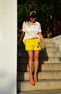 Abból, amit viselni sárga rövidnadrág nézni stílusos minden helyzetben, a művészet, hogy egy nő