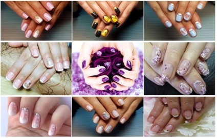 Shellac rövid köröm manikűr szép elképzelések kialakítása 2017-ben (az ötletet) Shellac rövid köröm manikűr szép elképzelések kialakítása 2017