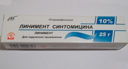 Sintomitsinovaja kenőcs akne megtudja módon használható