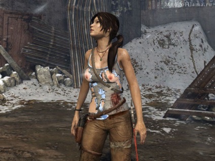 Bőr Lara Croft saját kezűleg (Tomb Raider 2013)